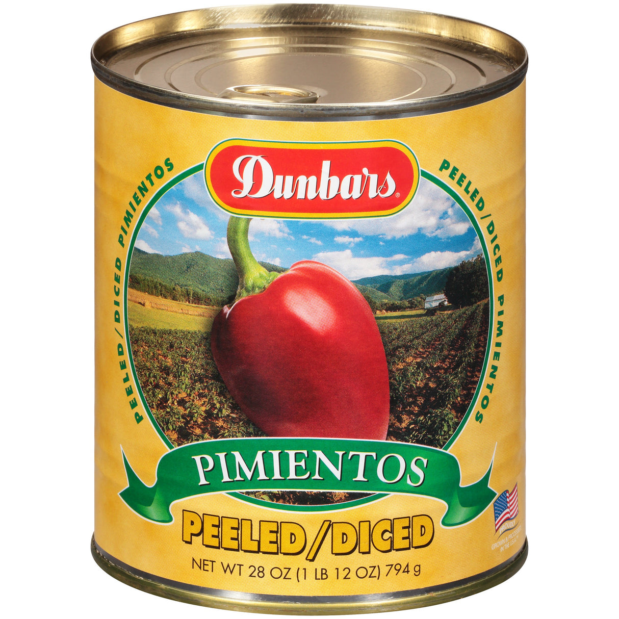 Pimientos, Diced, Peeled,12 - 28 OUNCE