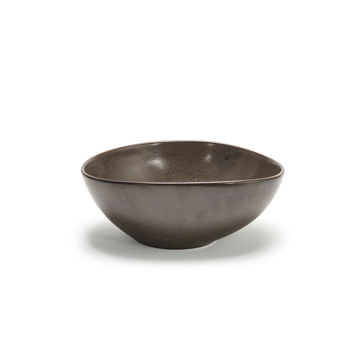 Bowls, Tall, Porcelain, 60 Ounce, 9.5 Inch, Mocha, Oval,2 - 1 COUNT