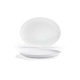 Platters, 17 Inch, White, Oval,2 - 1 COUNT