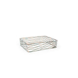 Organizer, Shallow, 12.25 x 9.5 x 2.75 Inch, Patina, Metal,2 - 1 EACH