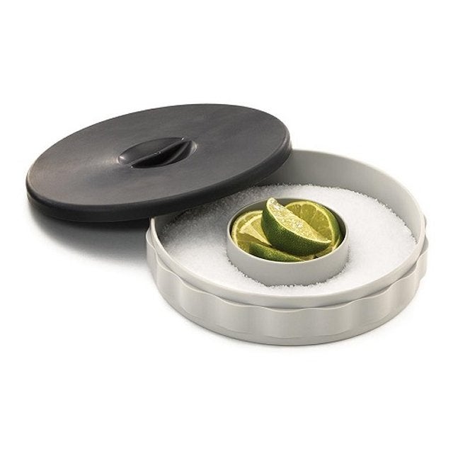Margarita Rimmers, 6.5 Inch, Silver & Black Plastic,6 - 1 EACH