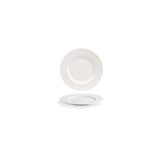 Plates, Rim, Focus, 6.25 Inch, White, Round,6 - 1 COUNT