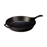 Skillets, 13.25 Inch, Pre-Seasoned, Cast Iron, 13.25 Linear Inch,2 - 1 EACH