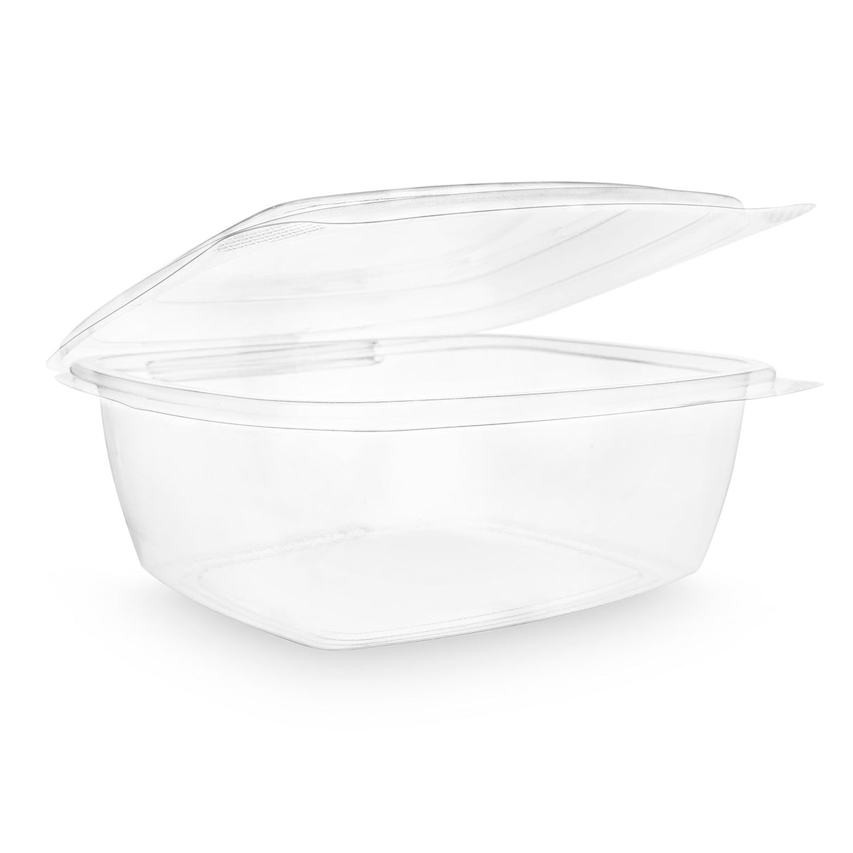 Containers, Deli, 48 Ounce 14.37 x 7.87 x 2.95 Inch, Plastic, Clear, Rectangular, Hinged, PLA,4 - 50 COUNT