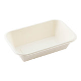 Containers, Pulp Tek 32 Ounce 8.5 x 5.5 x 2.25 Inch, Sugarcane, White, Rectangular,1 - 100 COUNT