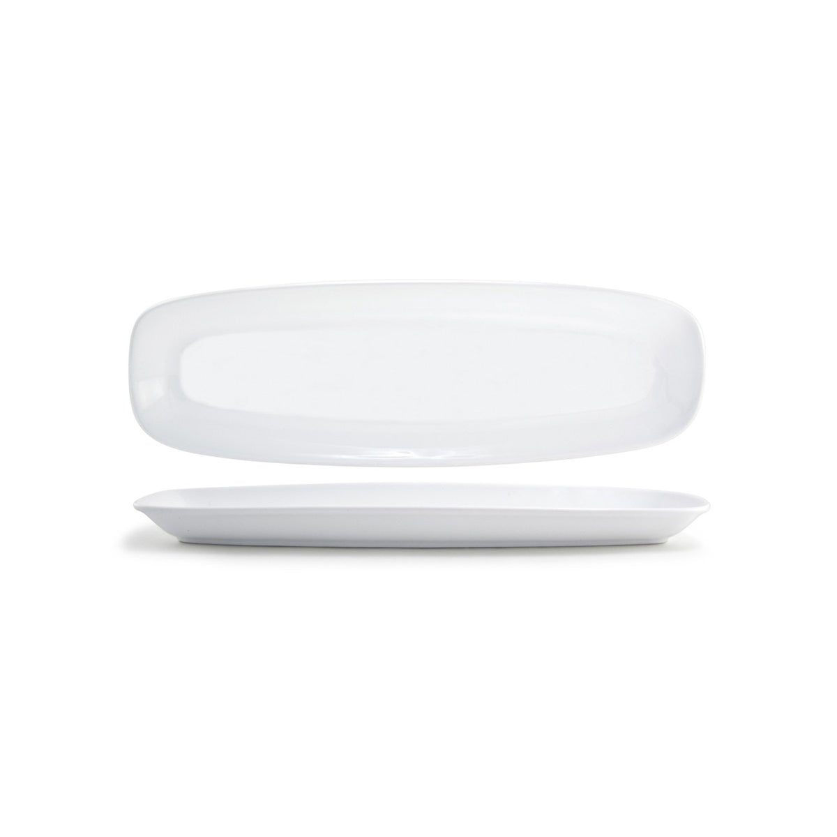 Platters, 20 x 6.5 Inch, White,4 - 1 COUNT