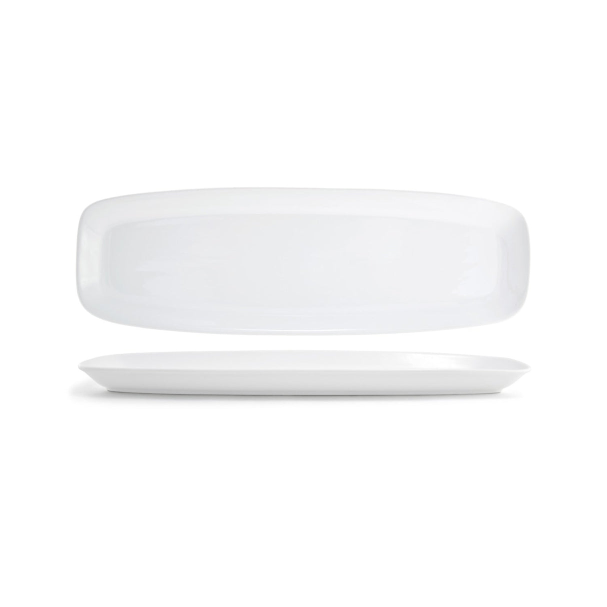 Platter, 24 Inch, Rectangle, White, Porcelain, 24 Linear Inch,4 - 1 COUNT