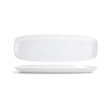 Platter, 24 Inch, Rectangle, White, Porcelain, 24 Linear Inch,4 - 1 COUNT