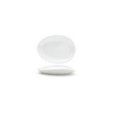 Plates, Porcelain, 12 Inch, White, Oval,2 - 1 COUNT