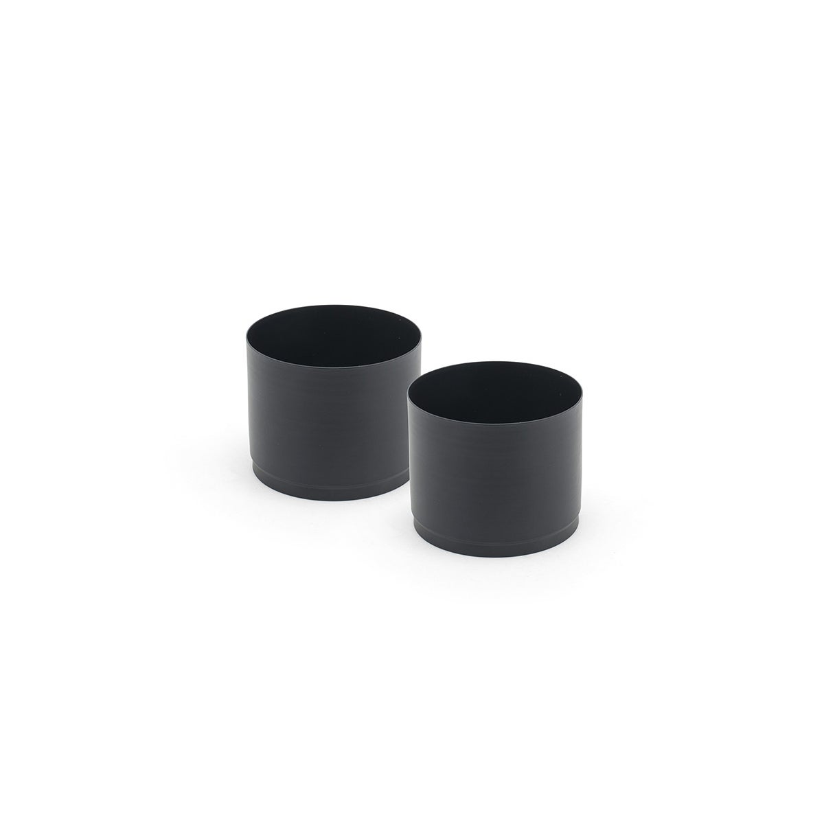 Riser Set, Fuel Cell, 4 Inch, 2-Piece, Matte Black, Metal,1 - 2 COUNT