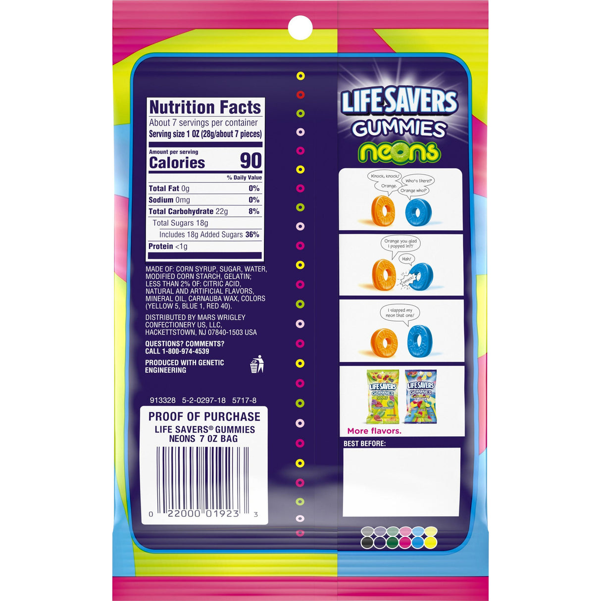 Candies, Gummy, Neons,12 - 7 OUNCE