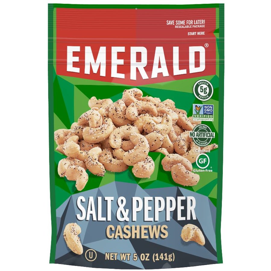 Cashews, Salt & Pepper,6 - 5 OUNCE