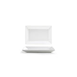 Plates, 7 x 5 Inch, White, Rectangular,12 - 1 EACH