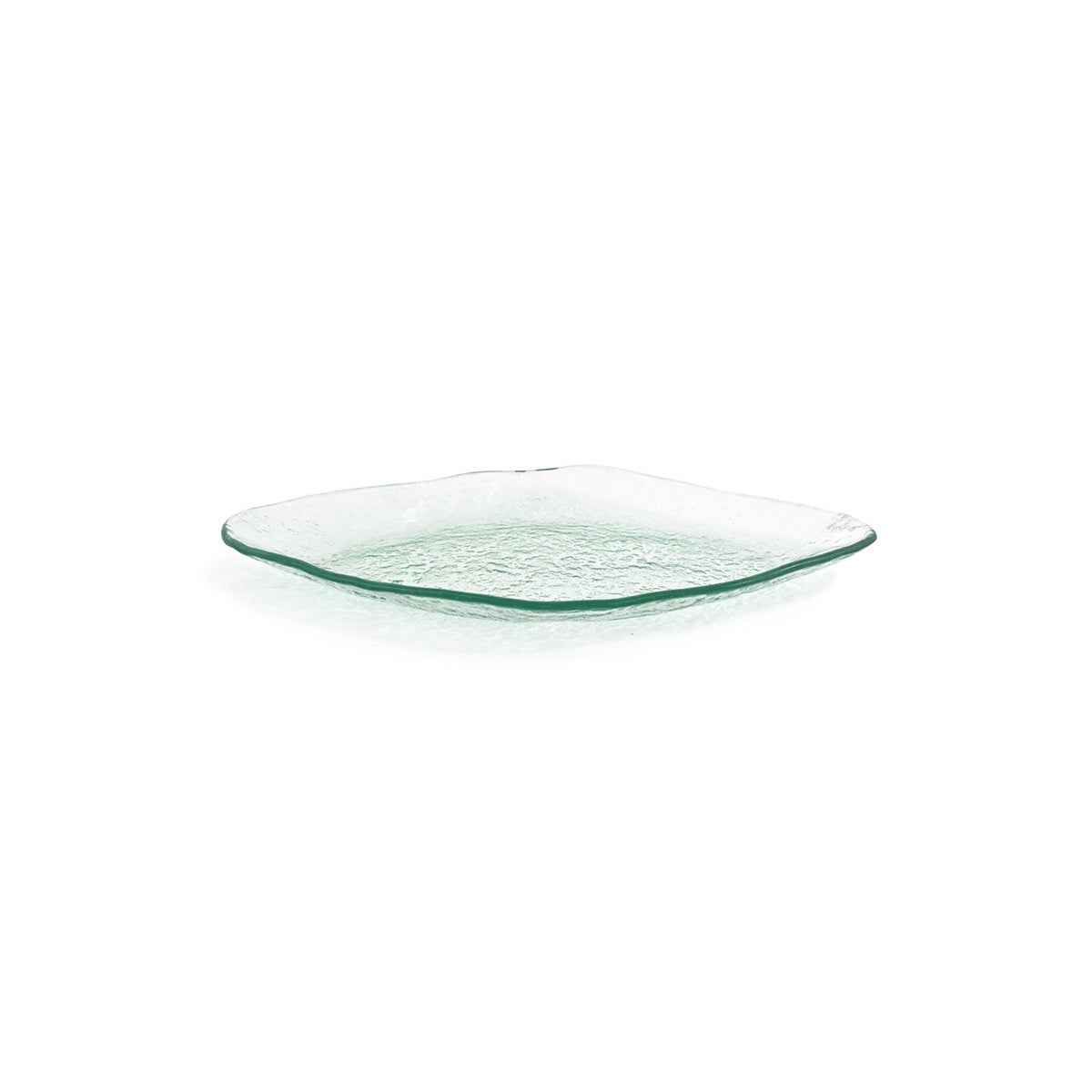 Plates, Glass, 13.75 Inch, Clear, Oval,6 - 1 COUNT