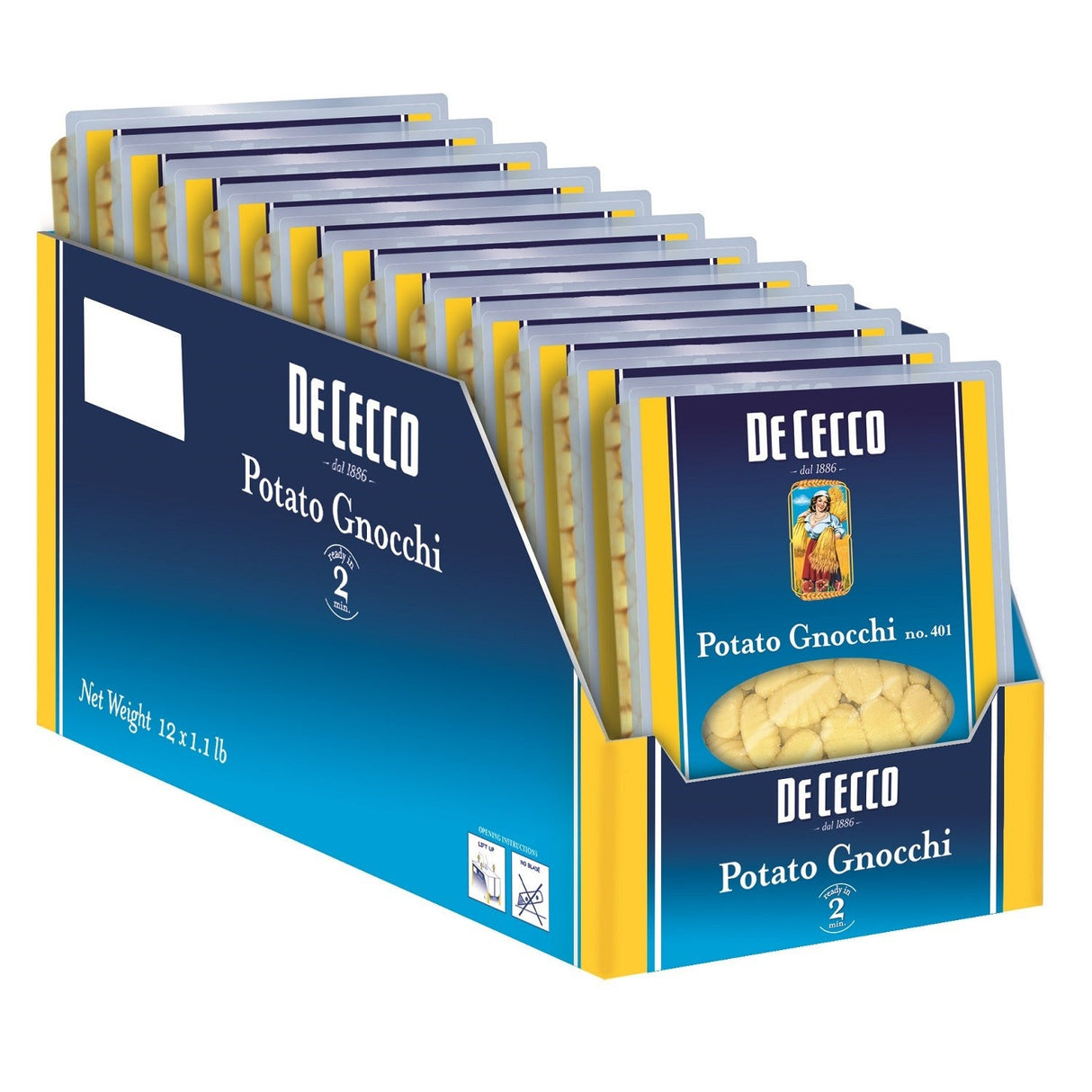Pasta, Gnocchi de Patate,12 - 1.1 POUND