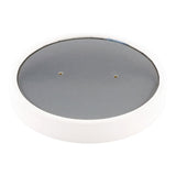 Lids, To Go, Bio Tek, Paper, Gray with White Rim, Round, Fits 12 Ounce To Go Cups,1 - 200 COUNT