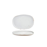 Plates, Porcelain, 13 Inch, Ash, Oval,4 - 1 COUNT