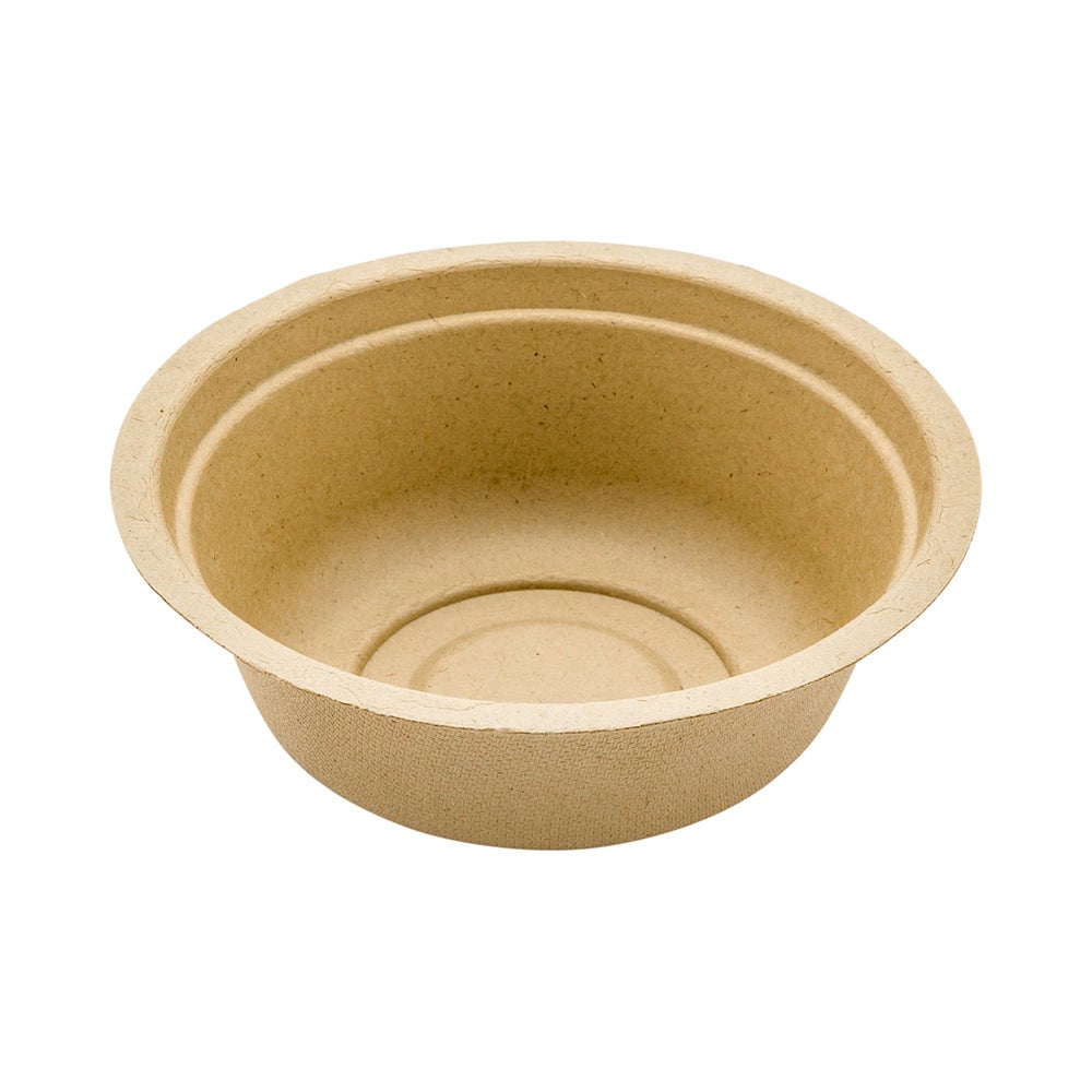 Bowls, Salad, 12 Ounce, Sugarcane, Natural, Round,1 - 100 COUNT