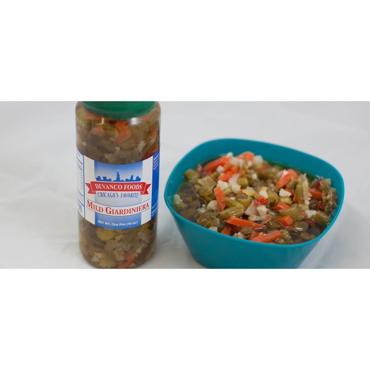 Giardiniera, Mild, Shelf Stable,4 - 1 GALLON
