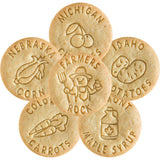 Crackers, Sweet, Educational Snacks, Farmers Market, Shelf-Stable, Single-Serve,120 - 1 OUNCE