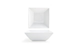 Bowls, Tall, Kyoto, 9 Inch, White, Square, 9 Linear Inch,1 - 2 COUNT