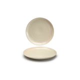 Plates, Porcelain, 11 Inch, Mushroom, Round,6 - 1 COUNT