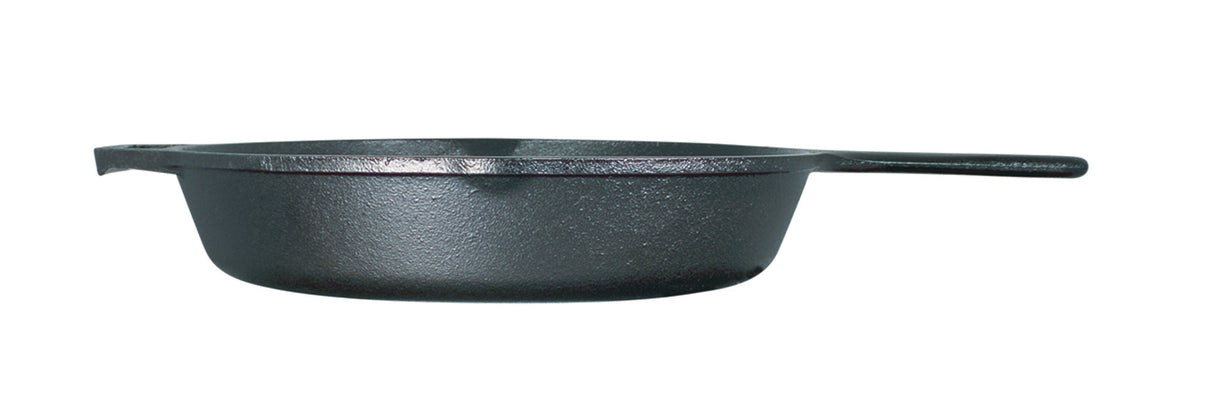 Skillet, 10.25 Inch, Pre-Seasoned, Black, Cast Iron, with Assist Handle, 10.25 Linear Inch,1 - 3 COUNT