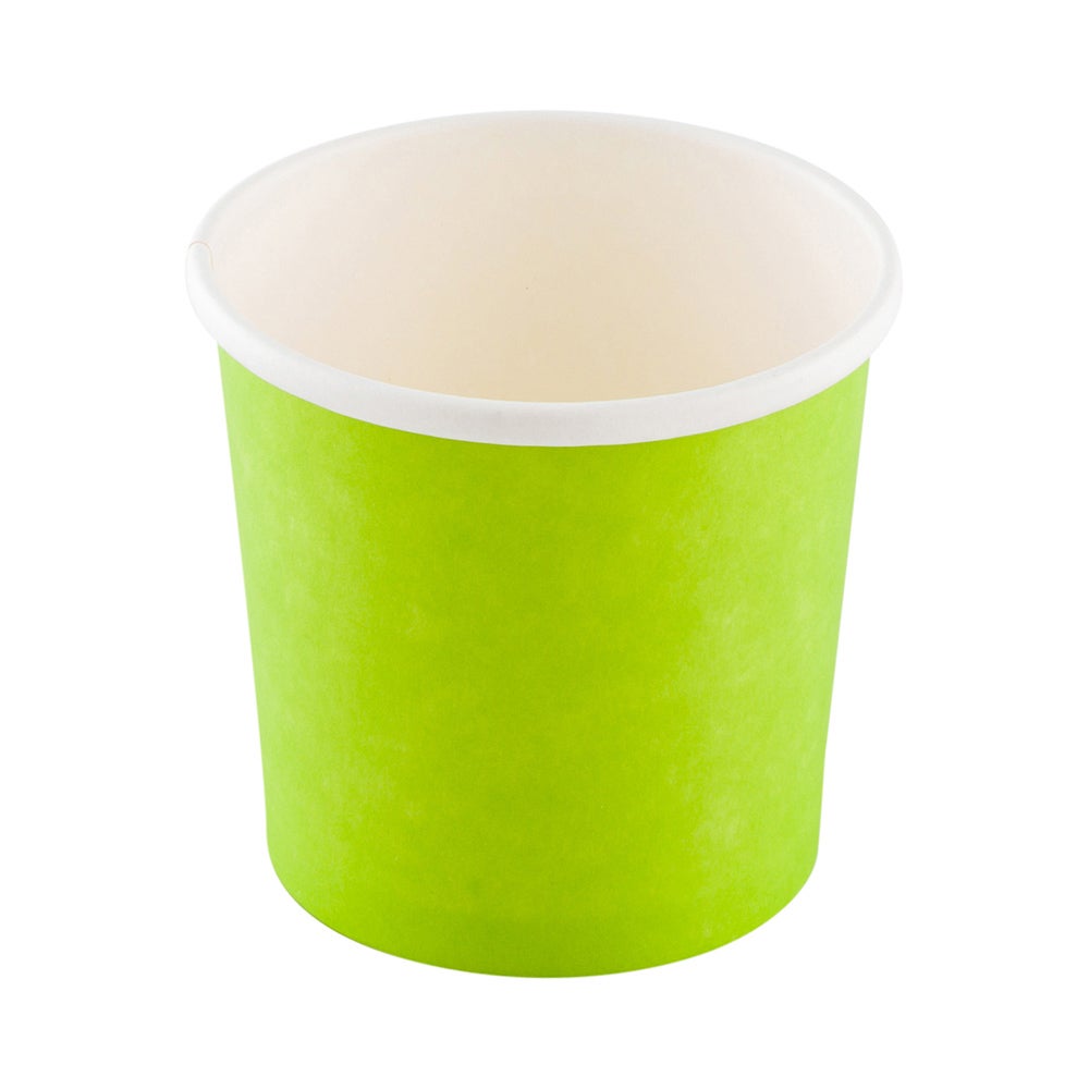 Cups, Soup, Bio Tek 12 Ounce 3.5 Inch, Paper, Eco Green, Round,1 - 200 COUNT