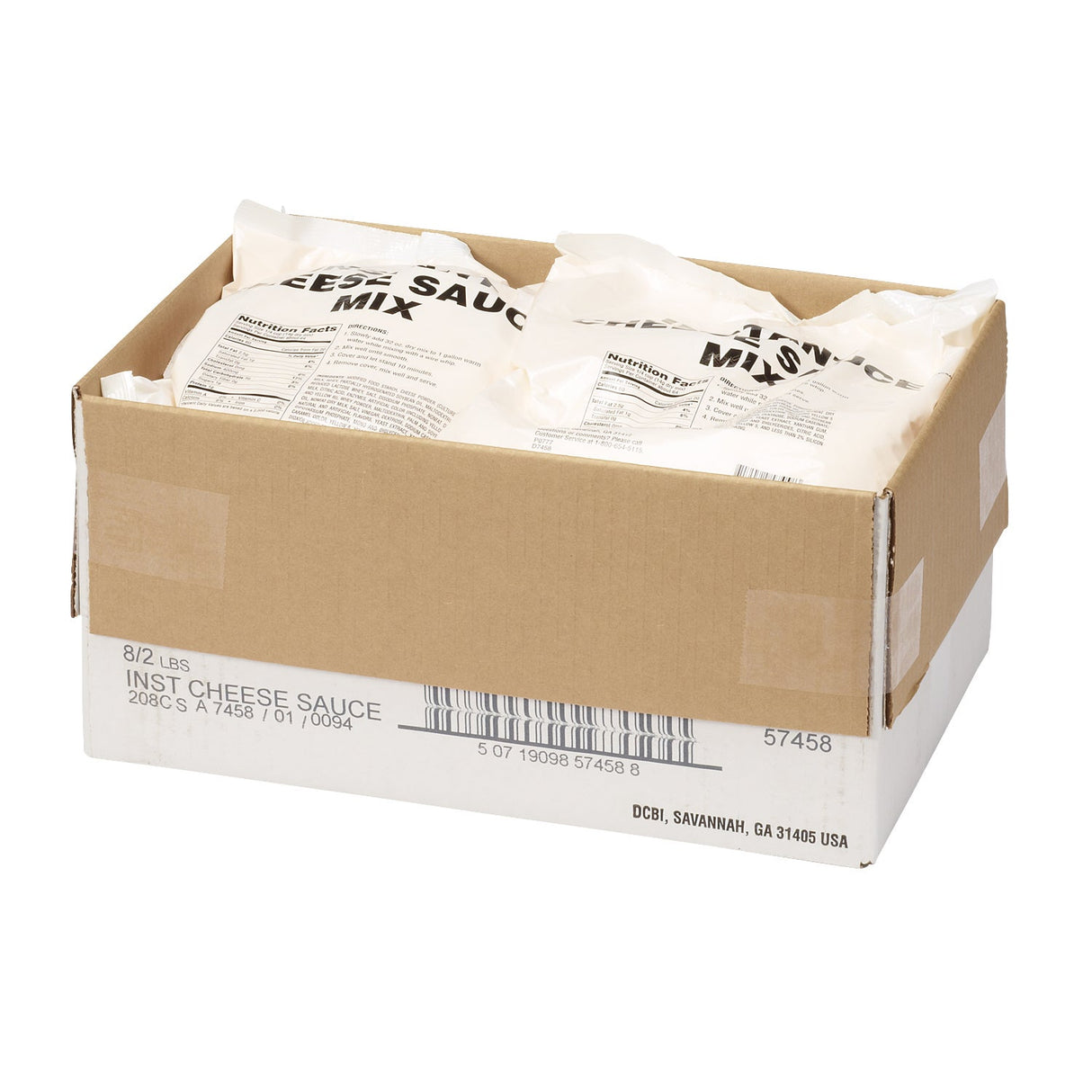 Sauce Mix, Cheese, Instant, No Added MSG, Shelf Stable,8 - 2 POUND
