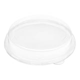 Lids, Dome, Pulp Tek, Plastic, Clear, Round, Fits 32 Ounce Sugarcane Salad Bowls,1 - 100 COUNT