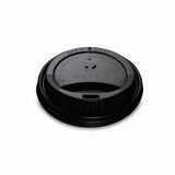 Lids, Hot Cup Lid, 3.11 x 0.39 Inch, Plastic, Black, PLA, Fits 79 Series Cups,20 - 50 COUNT