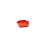 Dishes, Ovenware, 14 Ounce, Square, Blood Orange,12 - 1 EACH