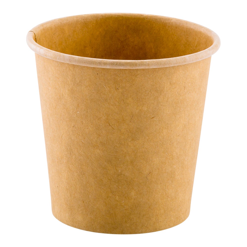 Cups, Hot & Cold, RW Base 4 Ounce, Paper, Natural Unbleached,1 - 1000 COUNT