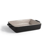Dishes, Ovenware, 15 x 10 Inch, Rectangular, Black,1 - 1 EACH
