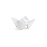 Bowls, Square Pinch, 10 Inch, White,2 - 1 EACH