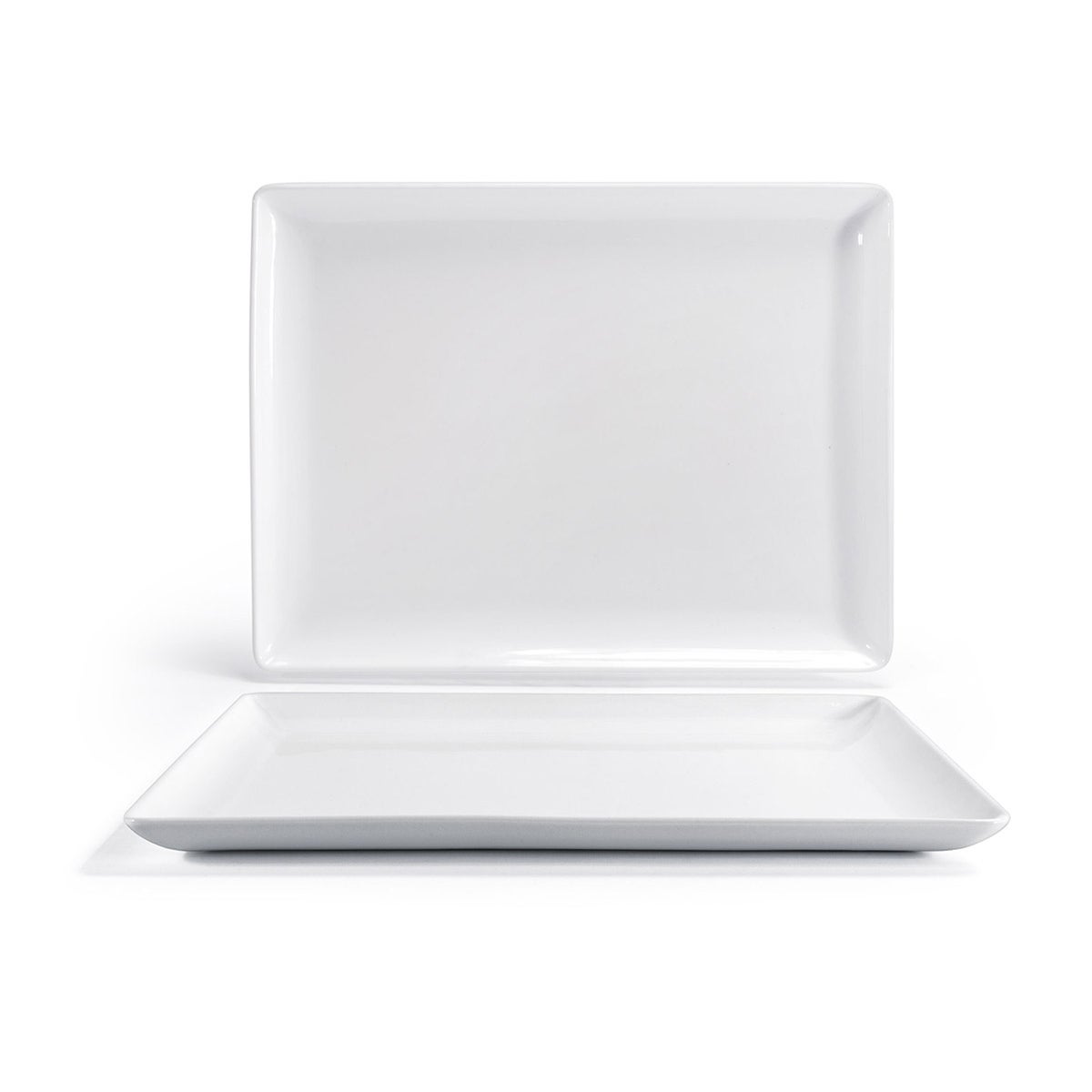 Platters, 17 x 13 Inch, White, Rectangular,2 - 1 COUNT