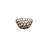 Bowls, Link, Coppered Wireware, 2.5 x 5.5 Inch, Copper, 5.5 Inch,12 - 1 EACH
