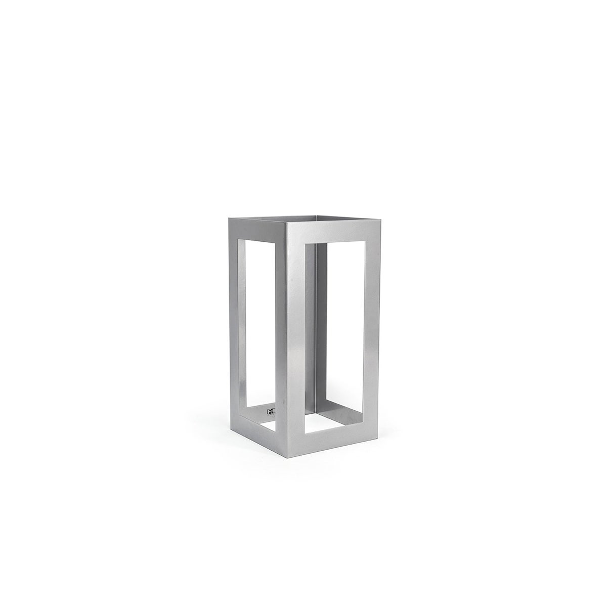 Riser Set, 13 Inch, 2-Piece, Silver, Metal,1 - 2 COUNT