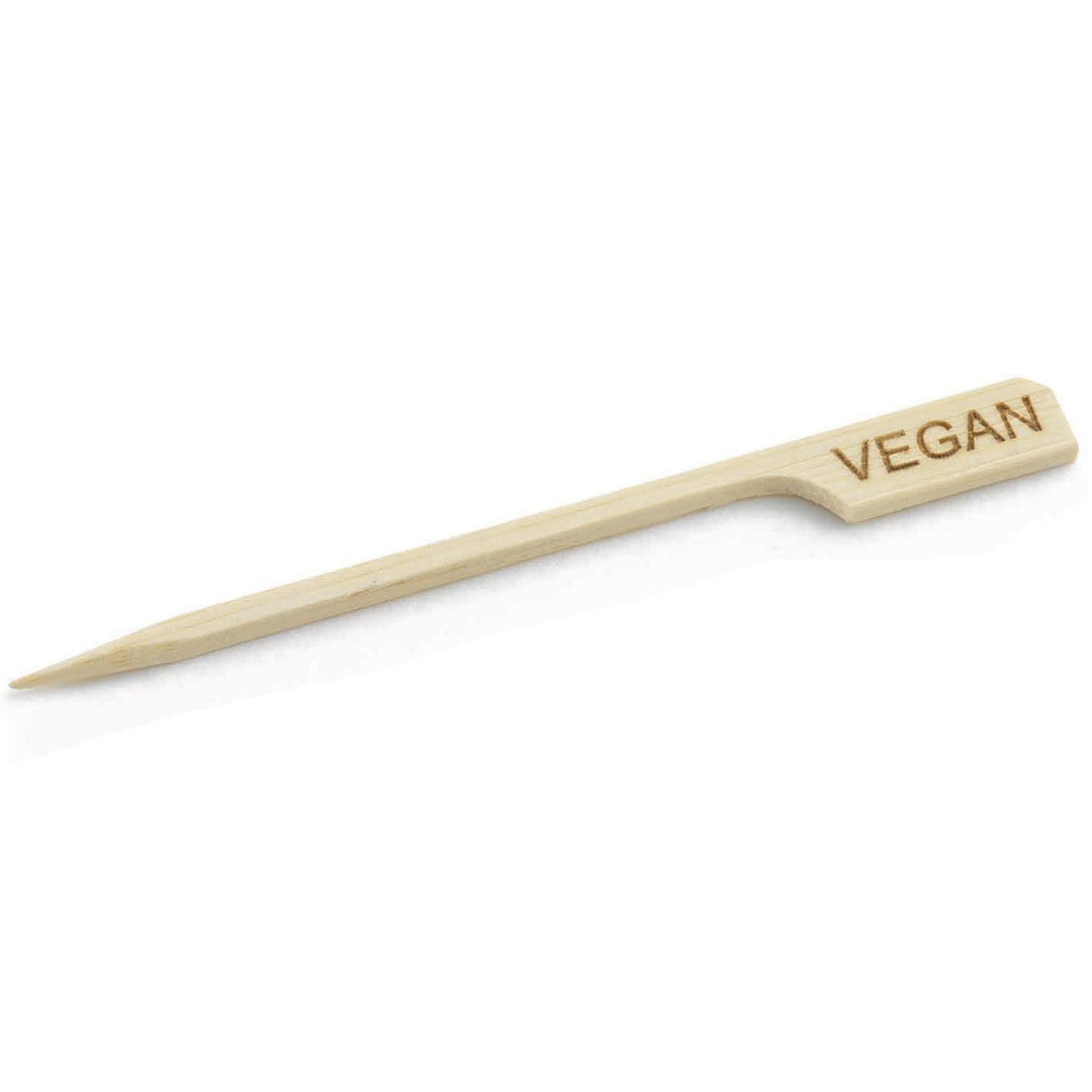 Picks, Vegan, 3.5 Inch, Bamboo, Beige, 3.5 Linear Inch,12 - 100 COUNT