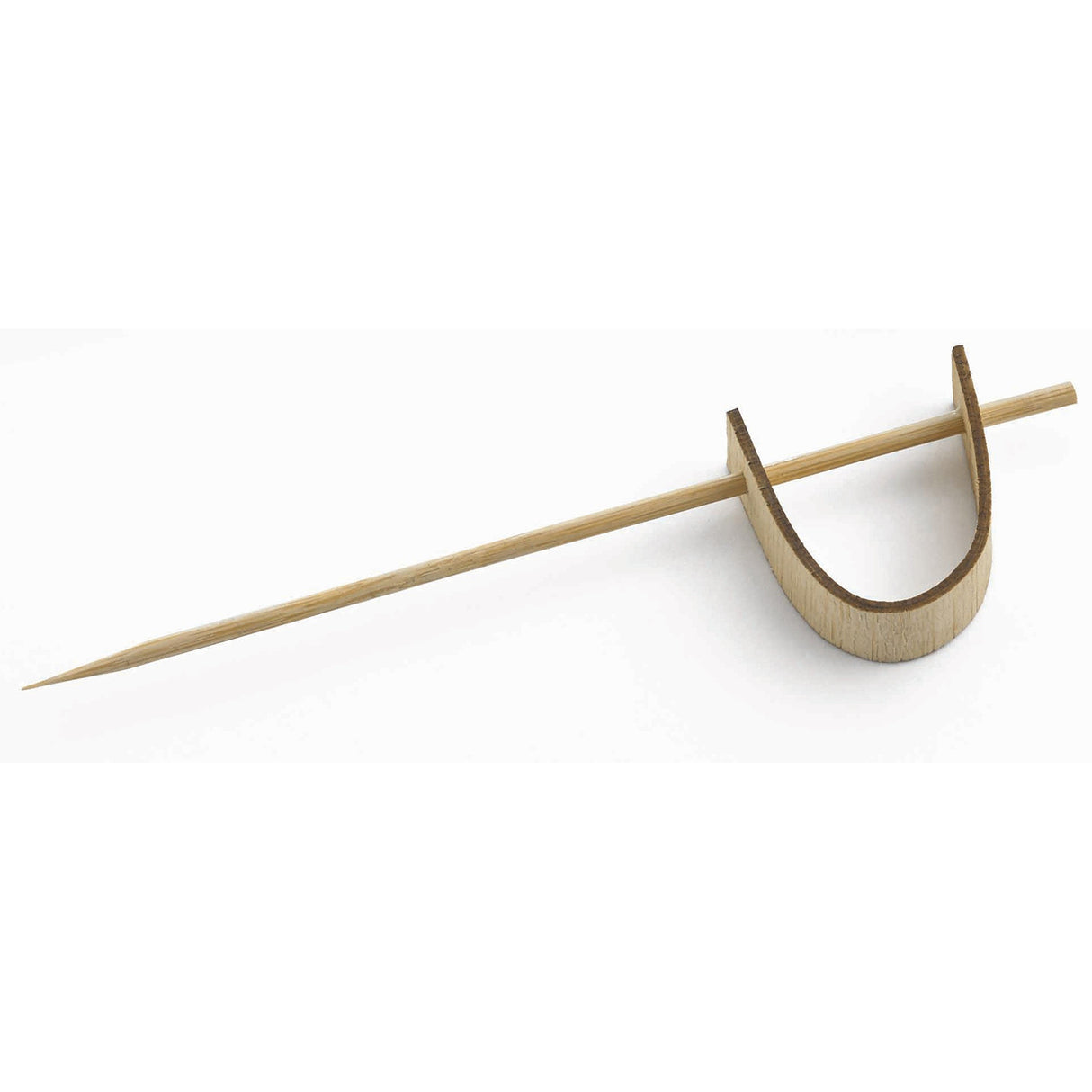Picks, Sword-Shaped, 4.5 Inch, Bamboo, Beige, 4.5 Linear Inch,12 - 50 COUNT