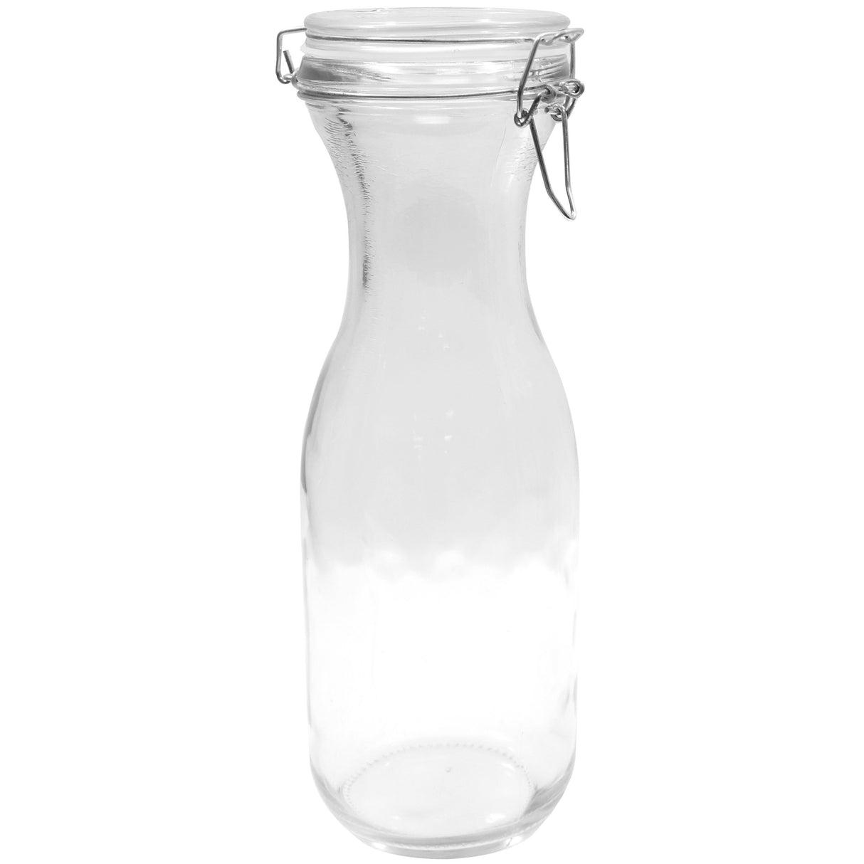 Carafes, Resealable, 1 Liter, Clear, Glass, 33.8 Ounce,6 - 1 EACH
