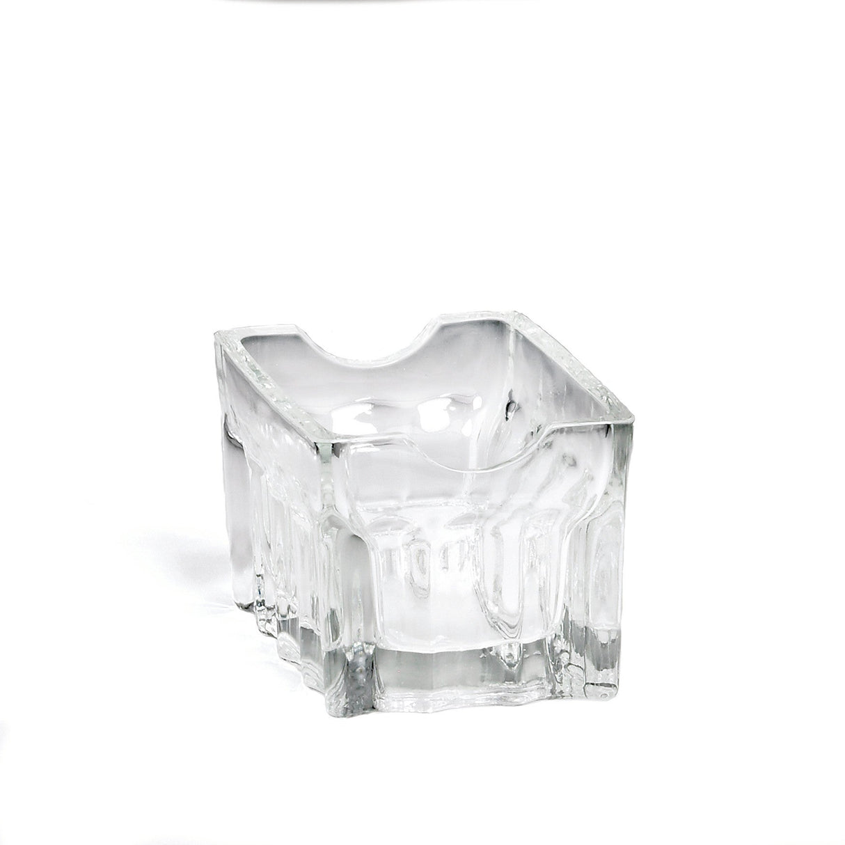 Caddies, Sugar, 3.25 x 2.5 x 2 Inch, Fluted, Clear, Glass,12 - 1 EACH