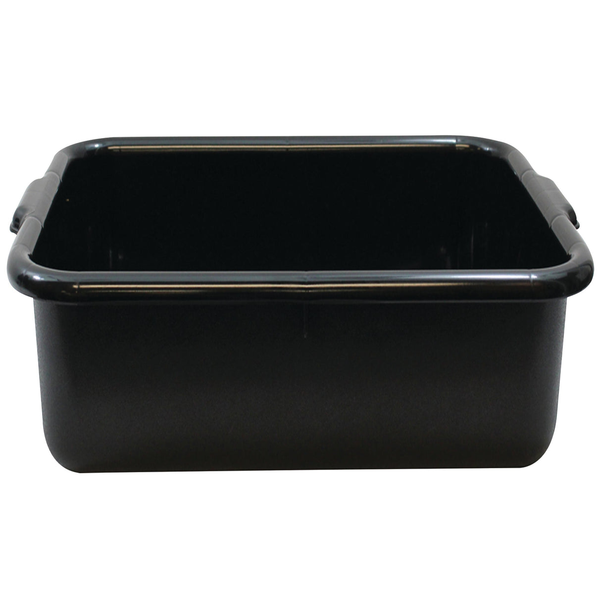 Tote Boxes, Black, Recycled Polyethylene, 5 Linear Inch,12 - 1 EACH