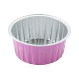 Cups, Baking, 4 Ounce 3.25 x 3.25 x 1.5 Inch, Aluminum, Pink, Round,1 - 100 COUNT
