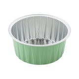 Cups, Baking, 4 Ounce 3.25 x 3.25 x 1.5 Inch, Aluminum, Pistachio Green, Round,1 - 100 COUNT