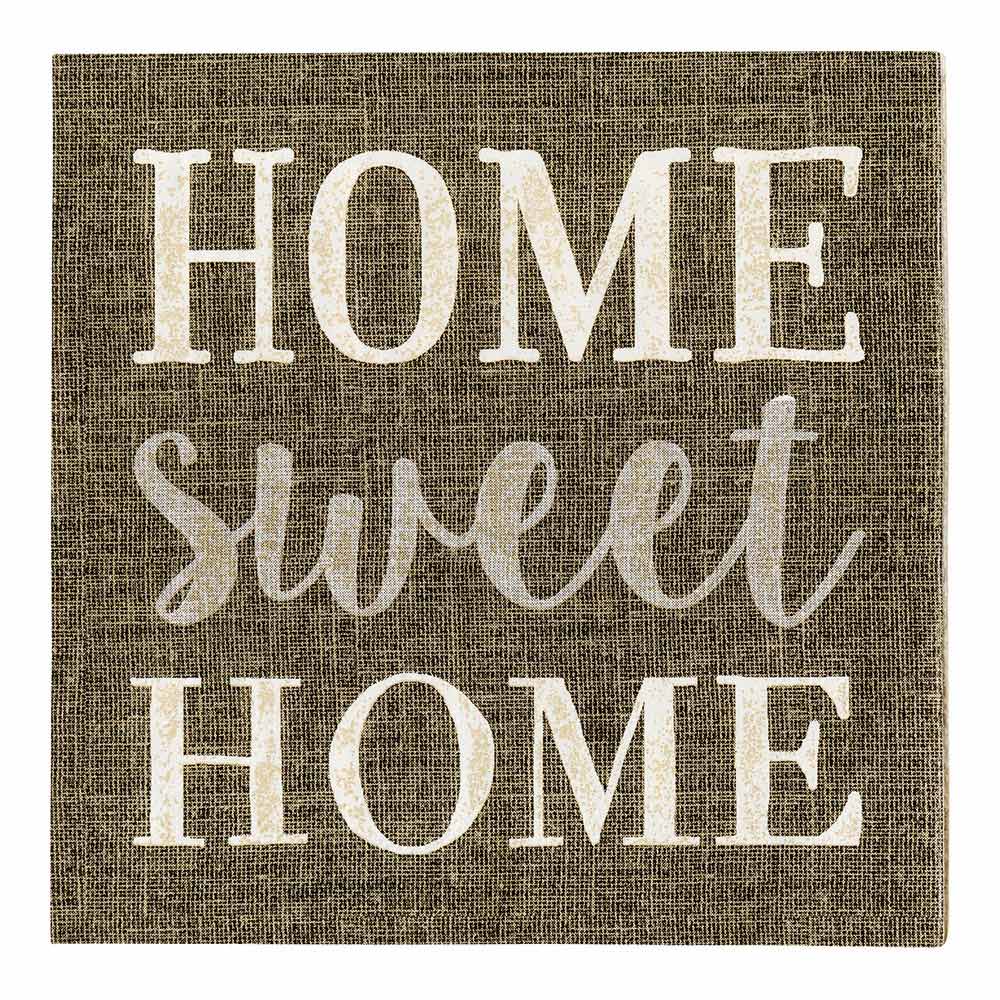 Napkins, Lunch, 3-Ply, Home Sweet Home, 13 x 13 Inch,1 - 500 COUNT