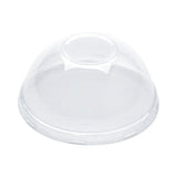 Lids, Dome, 3.5 x 3.5 x 1.5 Inch, Plastic, Clear, Round, Fits 4 Ounce Aluminum Baking Cups,1 - 100 COUNT