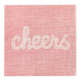 Napkins, Lunch, 3-Ply, Pink Cheers, 13 x 13 Inch,1 - 500 COUNT