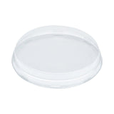 Lids, Flat, 3.5 x 3.5 Inch, Plastic, Clear, Round, Fits 4 Ounce Aluminum Baking Cups,1 - 100 COUNT
