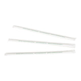 Straws, 7.75 Inch, Clear, Paper Wrapped,24 - 400 COUNT